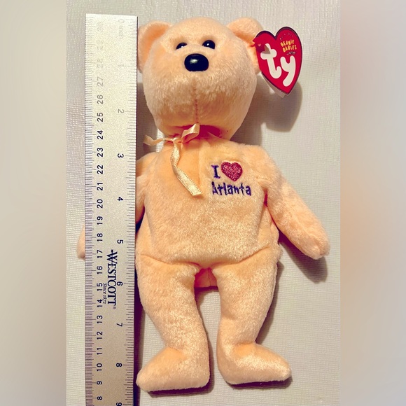 Ty Beanie Babies ATLANTA - the I Love Atlanta Bear (State Exclusive) - Picture 6 of 14